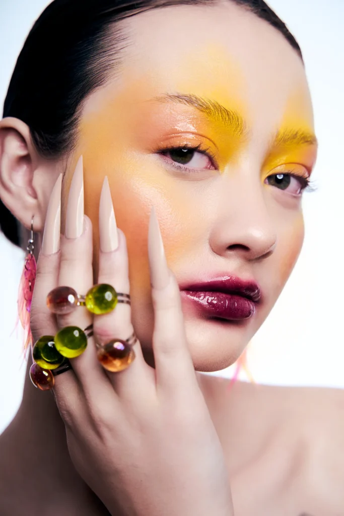 Modelo primer plano Fotografía retrato Beauty