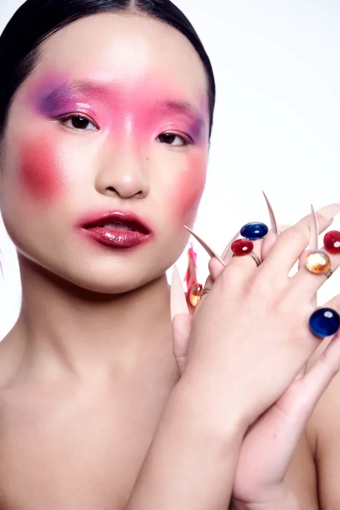 FOtografias de VR Creative Studio a Modelo asiática en beauty de primer plano