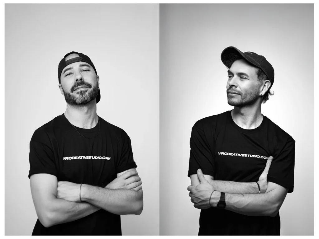 Dani y Pablo. Creadores y Creativos en VR Creative Studio.